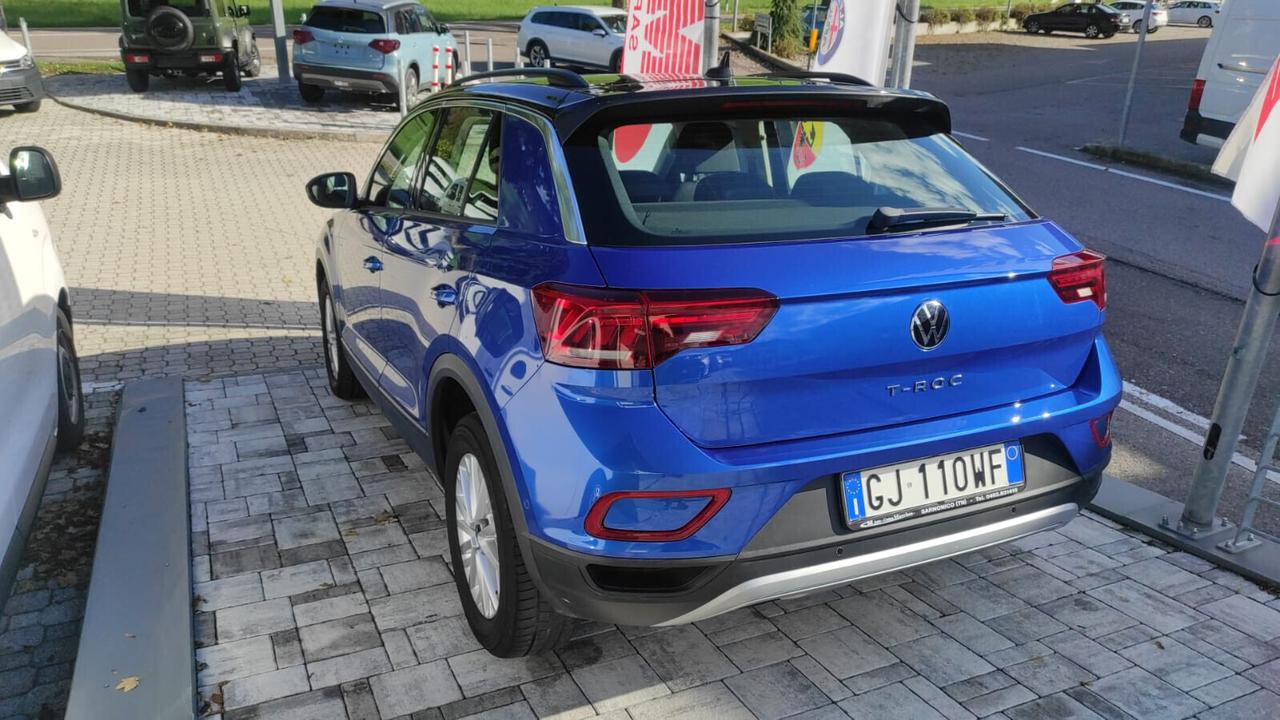 VOLKSWAGEN T-ROC 1.0 BENZINA 110CV LIFE MANUALE