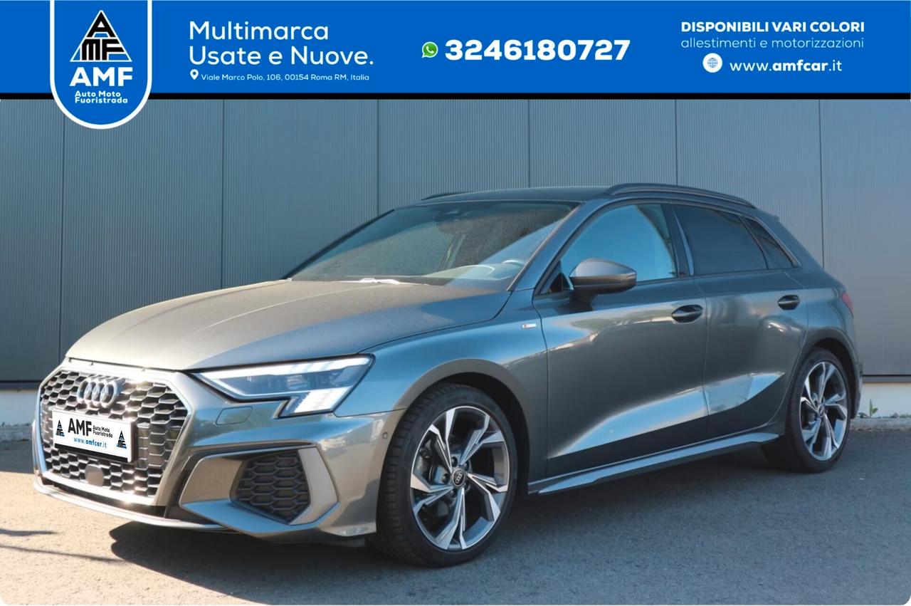 Audi A3 Sportback 35 2.0 TDI S line +Matrix+Navi+VC