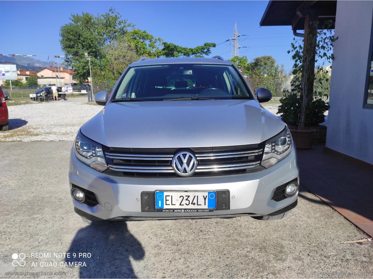 VOLKSWAGEN Tiguan 2.0 TDI 140CV 4MOT. Track & Style 3 ANNI GARANZIA - - 15GG SODDISFATTI O RIMBORSATI