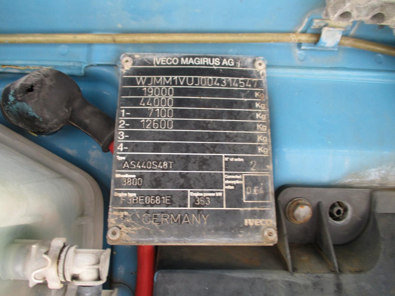 Iveco STRALIS 480 EURO 5 ''DISCO'' MANUALE +RALLENTATORE