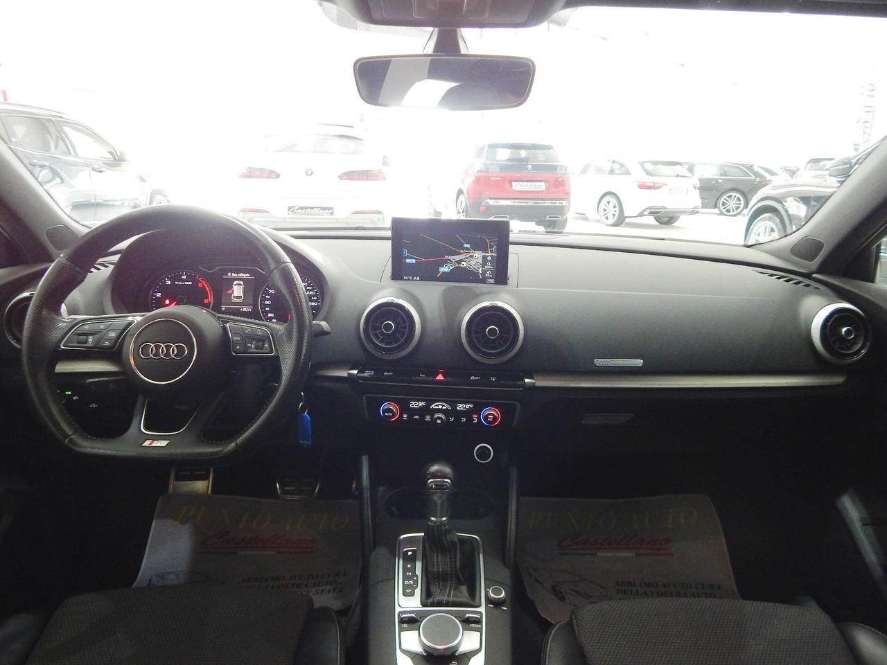 Audi A3 SPB 2.0 TDI S-Line Quattro Stronic TETTO-NAVI-PELL