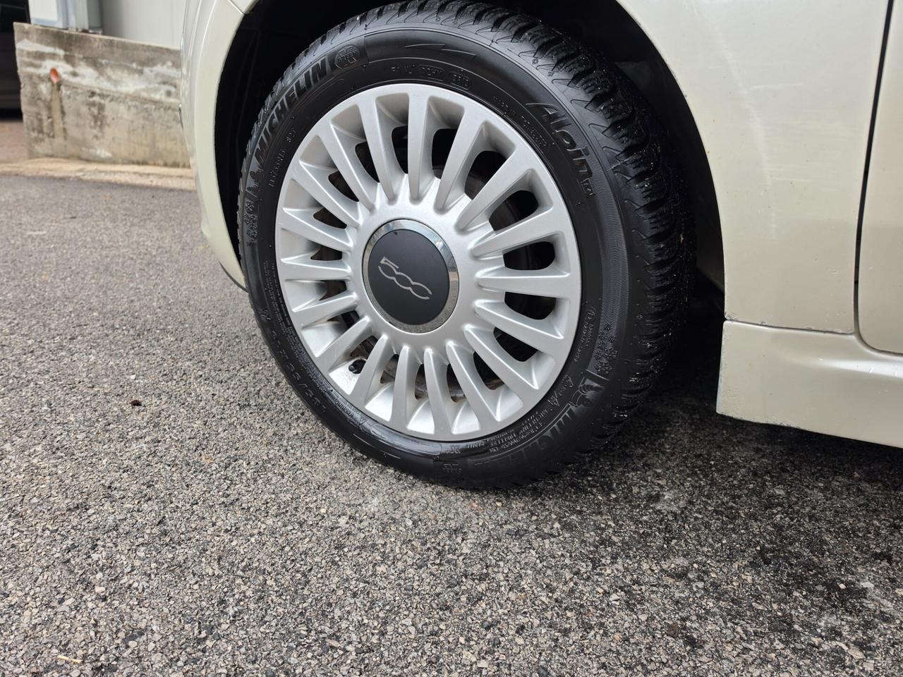 Fiat 500 1.2 Lounge *Pelle*Tetto*bianco perla