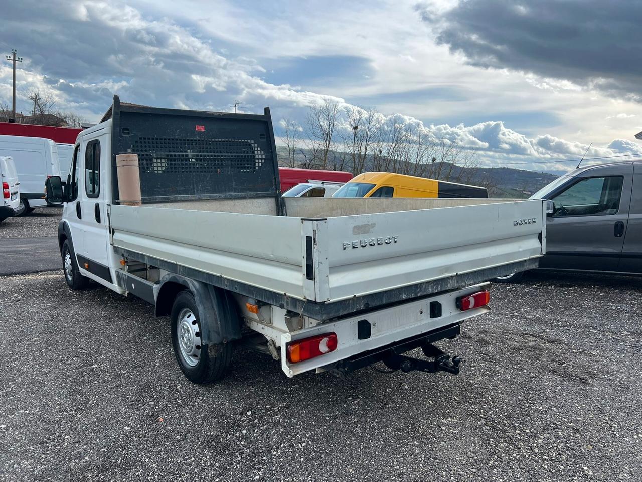 Peugeot Boxer Doppia Cabina 7POSTI con Cassone aperto 2.2 HDi 160cv