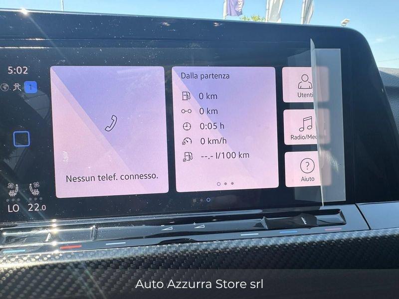 Volkswagen Golf R 2.0 TSI 4m 333cv DSG 20 Years | AKRAPOVIC, TETTO, HEAD-UP, PROMO AZZURRA