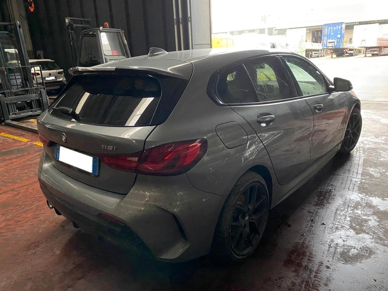 BMW 118 i 118i Msport 136cv auto ALLUVIONATA