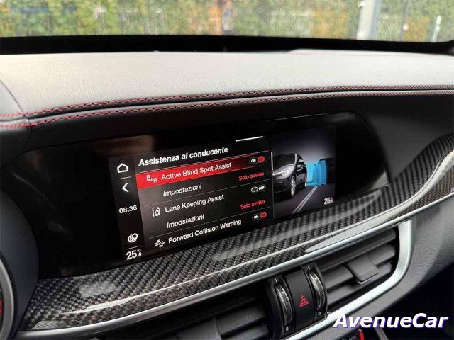 ALFA ROMEO Stelvio Veloce Ti Q4 TELECAMERA CERCHI 21 CARBONIO IVA ESP
