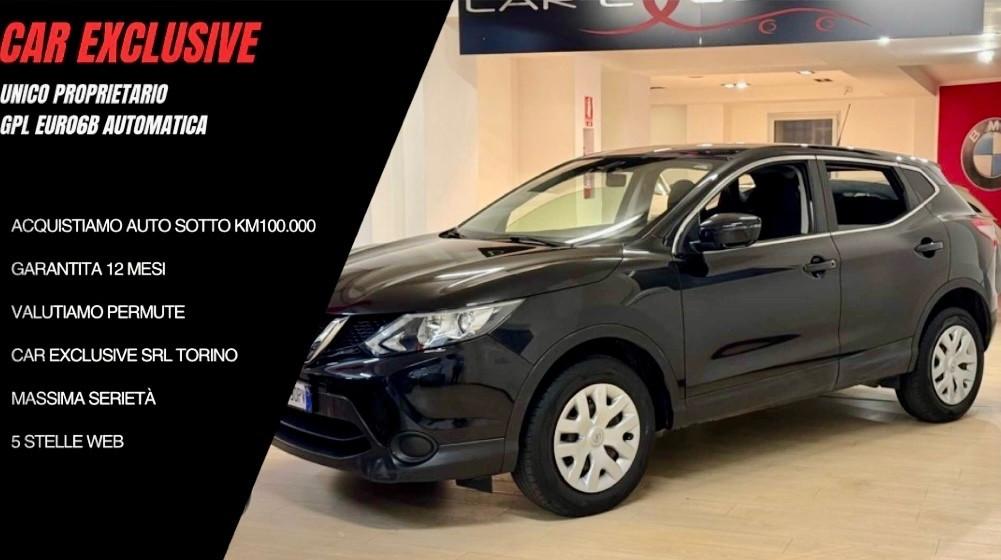 Nissan Qashqai 1.2 GPL AUTOMATICA UNICO PRO GARANTITA