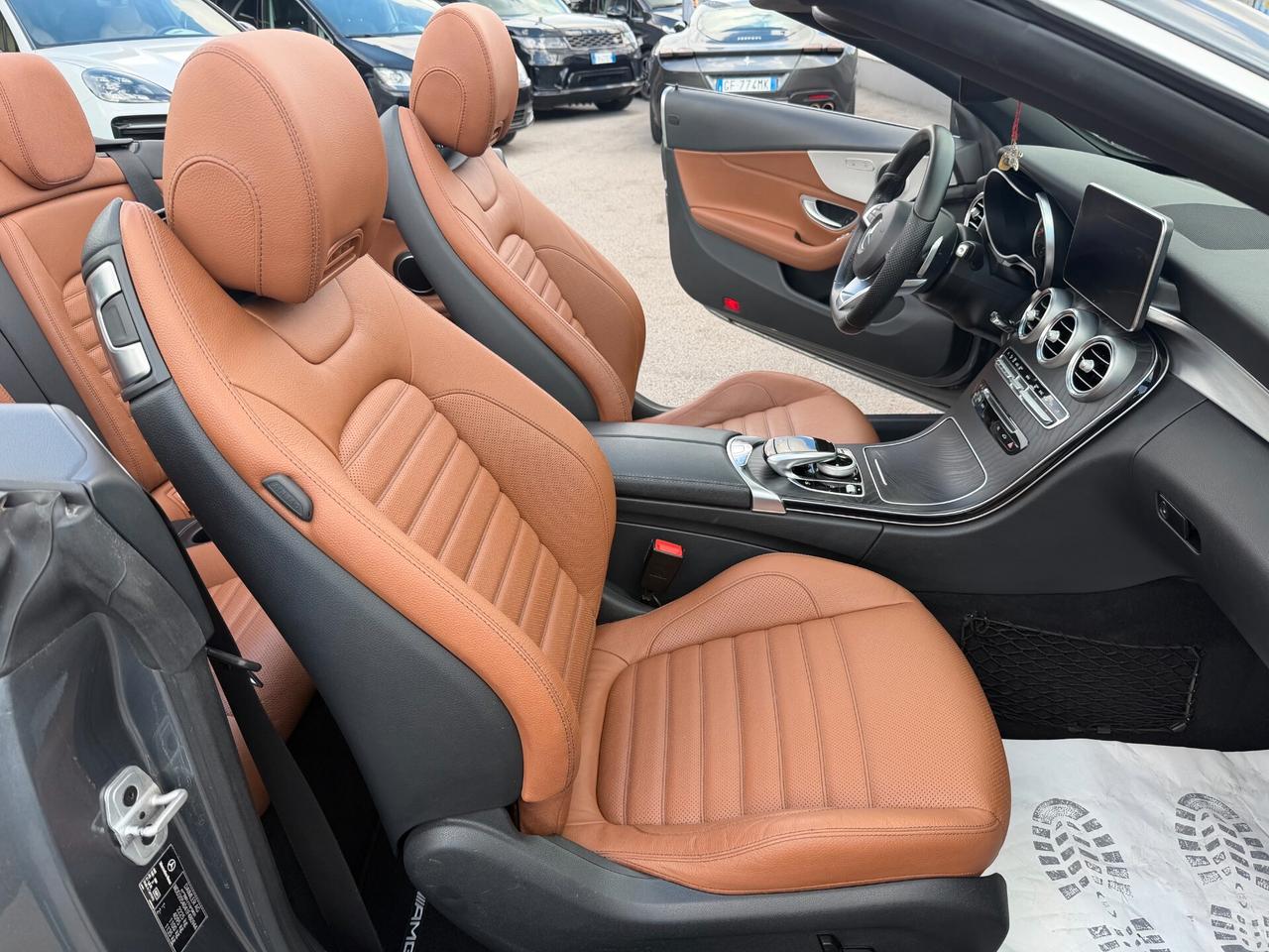 Mercedes-benz C 220 d Cabrio Premium /PARI AL NUOVO!!!!!KM DOCPELLE