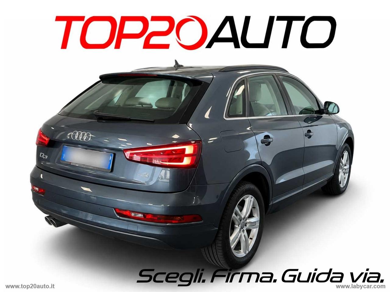 AUDI Q3 2.0 TDI 120CV Business|TETTO|PELLE|MANUALE