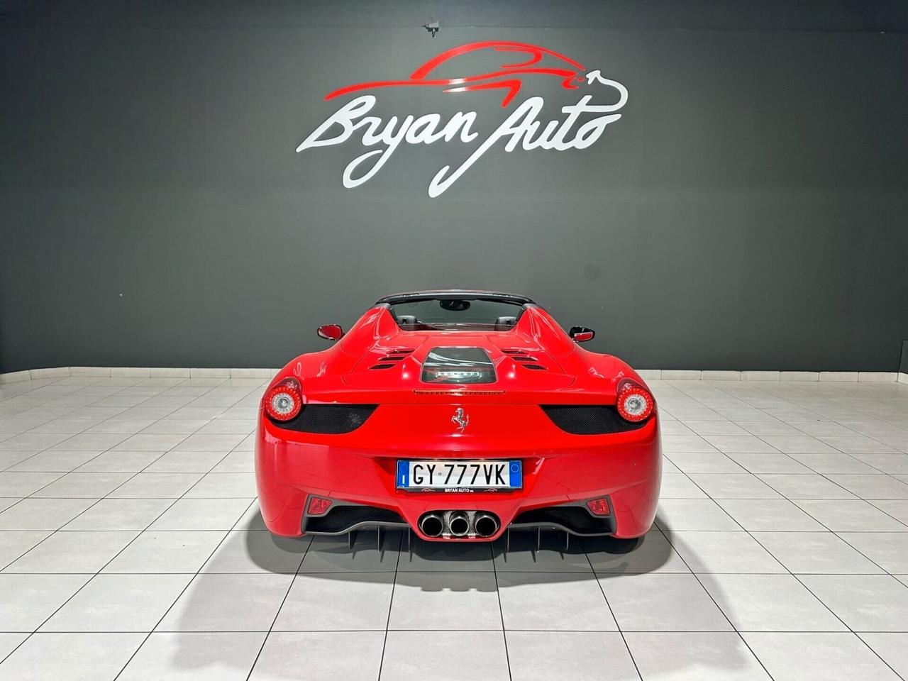 Ferrari 458 Spider DCT Ferrari 458 ITALIA SPIDER FULL CAPRISTO EXHAUST CARBON/ IVA ESPOSTA