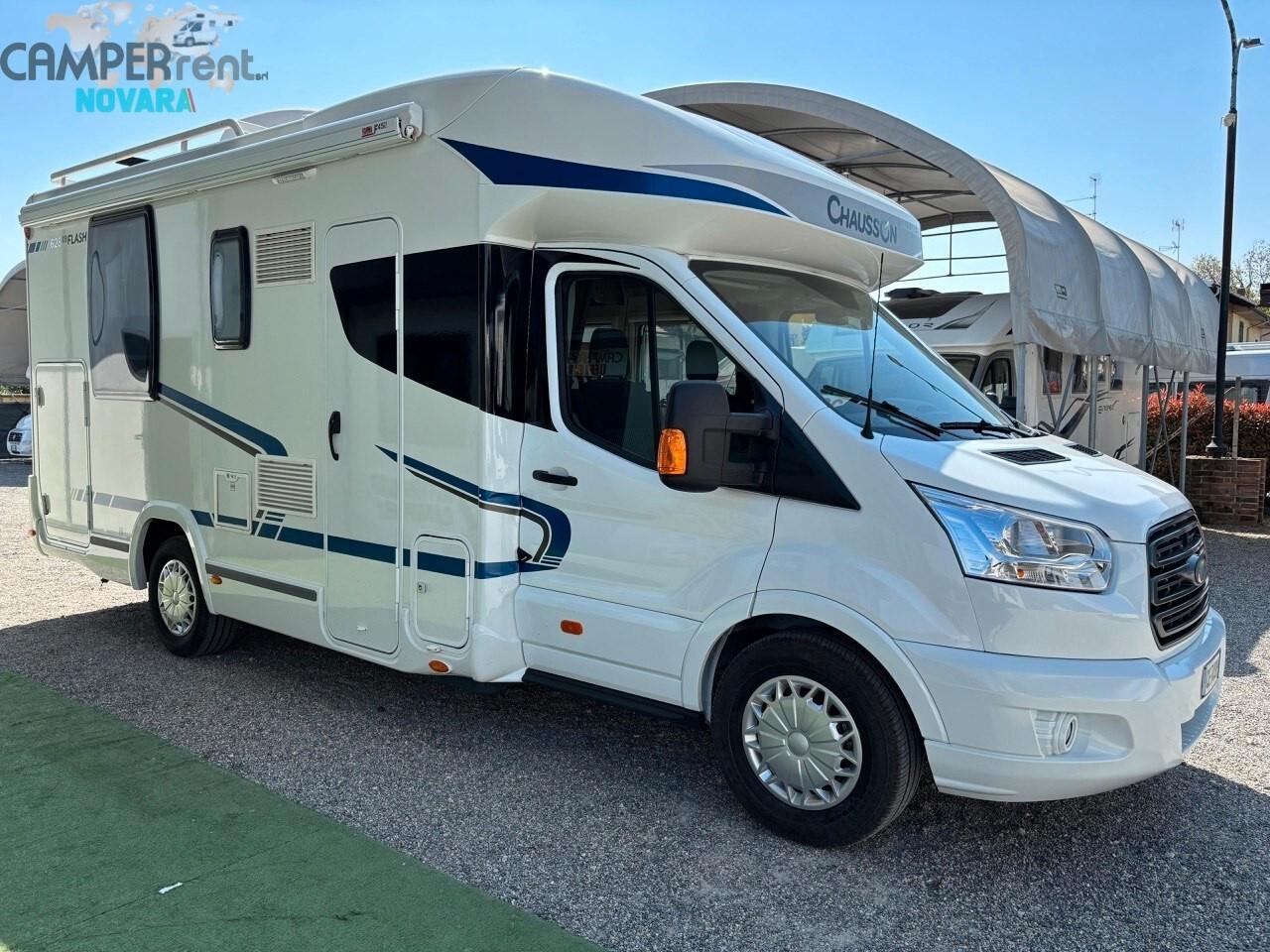 Chausson FLASH 628 EB - SEMINTEGRALE LETTO NAUTICO