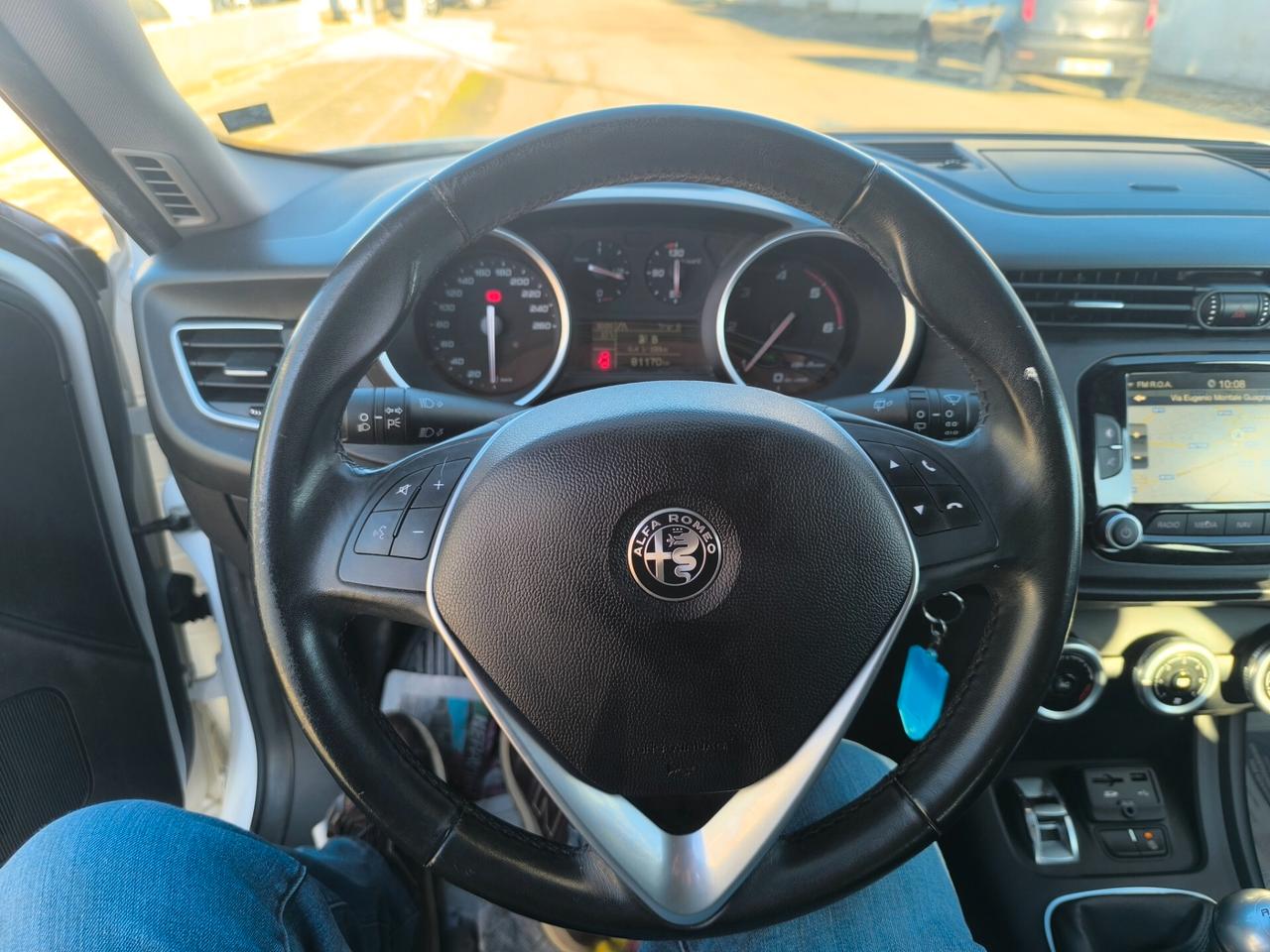 ALFA ROMEO GIULIETTA BUSINESS 1.6 DIESEL 120cv 07/2017 KM 80.00 NAV/LED/SENS.POST