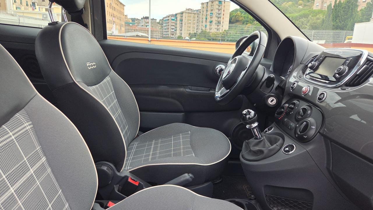 FIAT 500 1.2 LOUNGE - UNICO PROPRIETARIO - SOLO 6990
