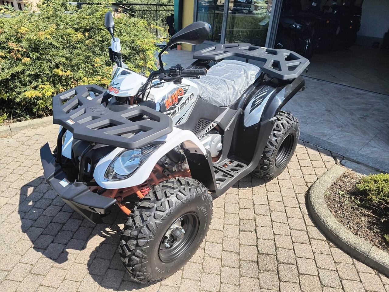 Quad kayo au 200 agricolo trattore targa gialla