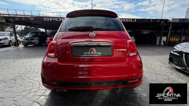 FIAT 500 Hybrid RATA MENSILE 189,00 EURO 1.0 70cv Ibrido Sport