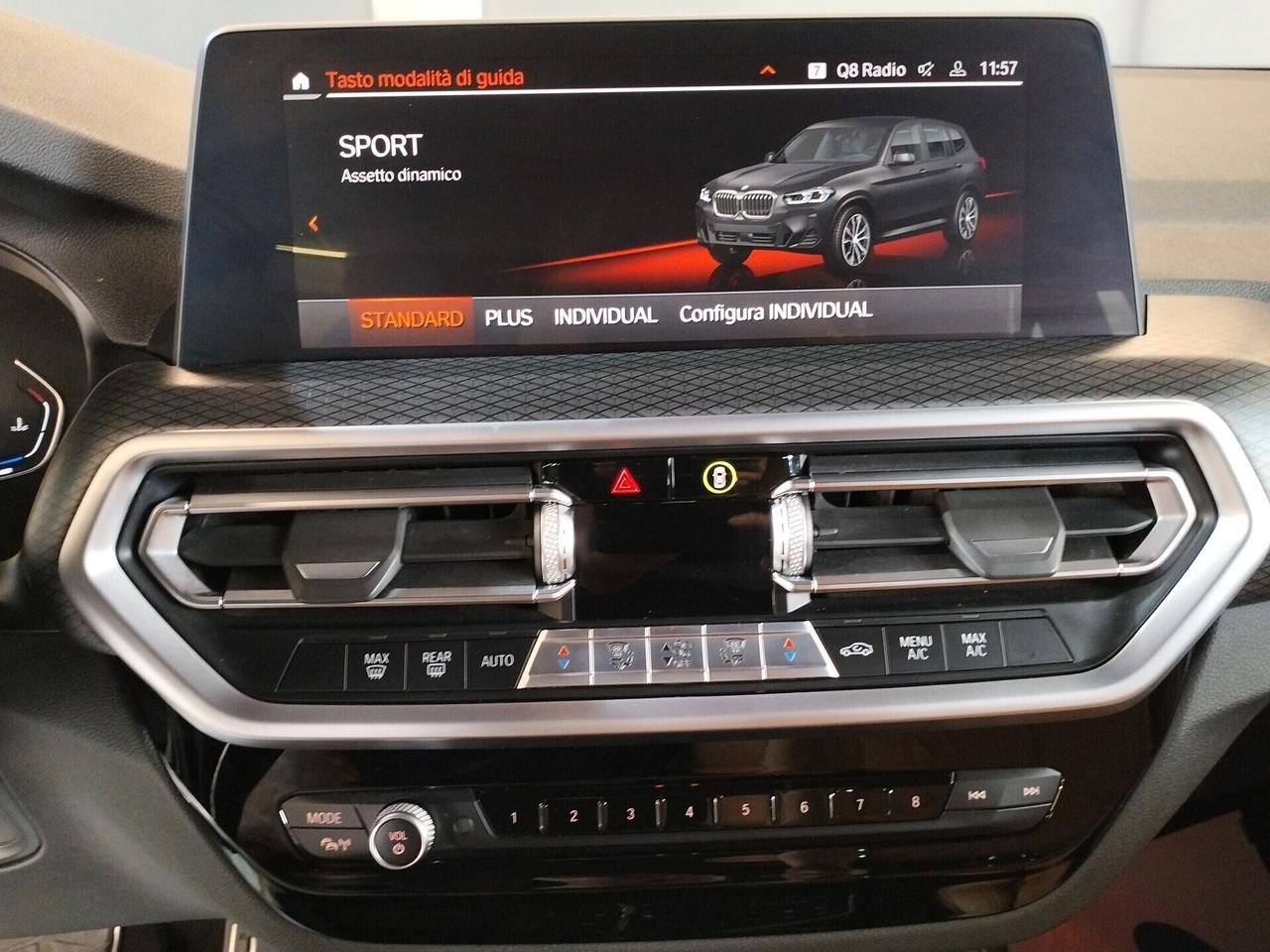 BMW X3 xdrive30d mhev 48V Msport auto - IVA ESPOSTA
