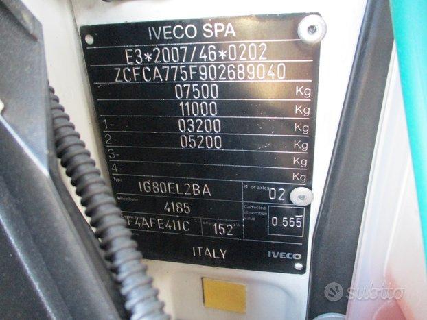 Iveco EUROCARGO 75-21 210CV E6 FURGONE 6M+PEDANA 2