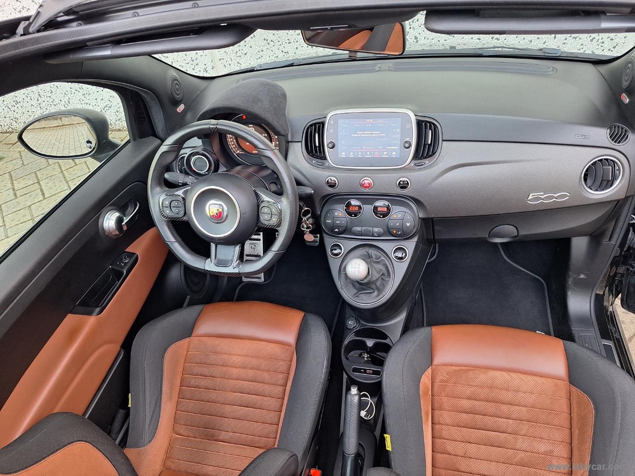 ABARTH 595 C GUSCIO SABELT 180 CV COMPETIZIONE CABRIO UNICOPROP.
