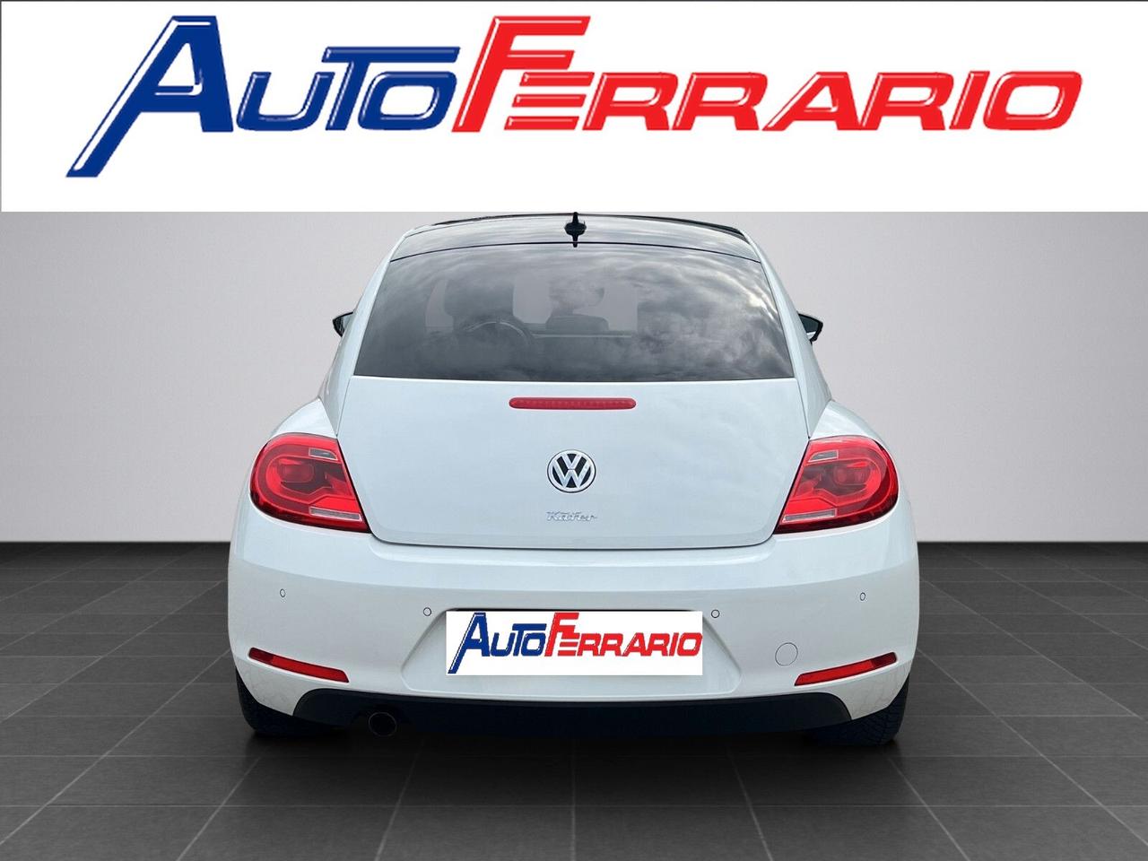 Volkswagen Beetle CLUB BI-COLOR NAVY XENO SENS PARK DOPPI CERCHI DA 18" VETRI SCURI VOLANTE MULTIFUNZIONI