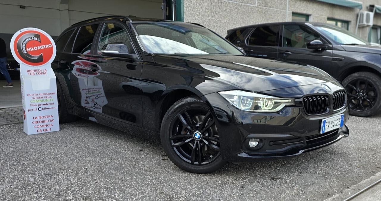 Bmw 318 318d AUTOMATICA SW BLACK EDITION