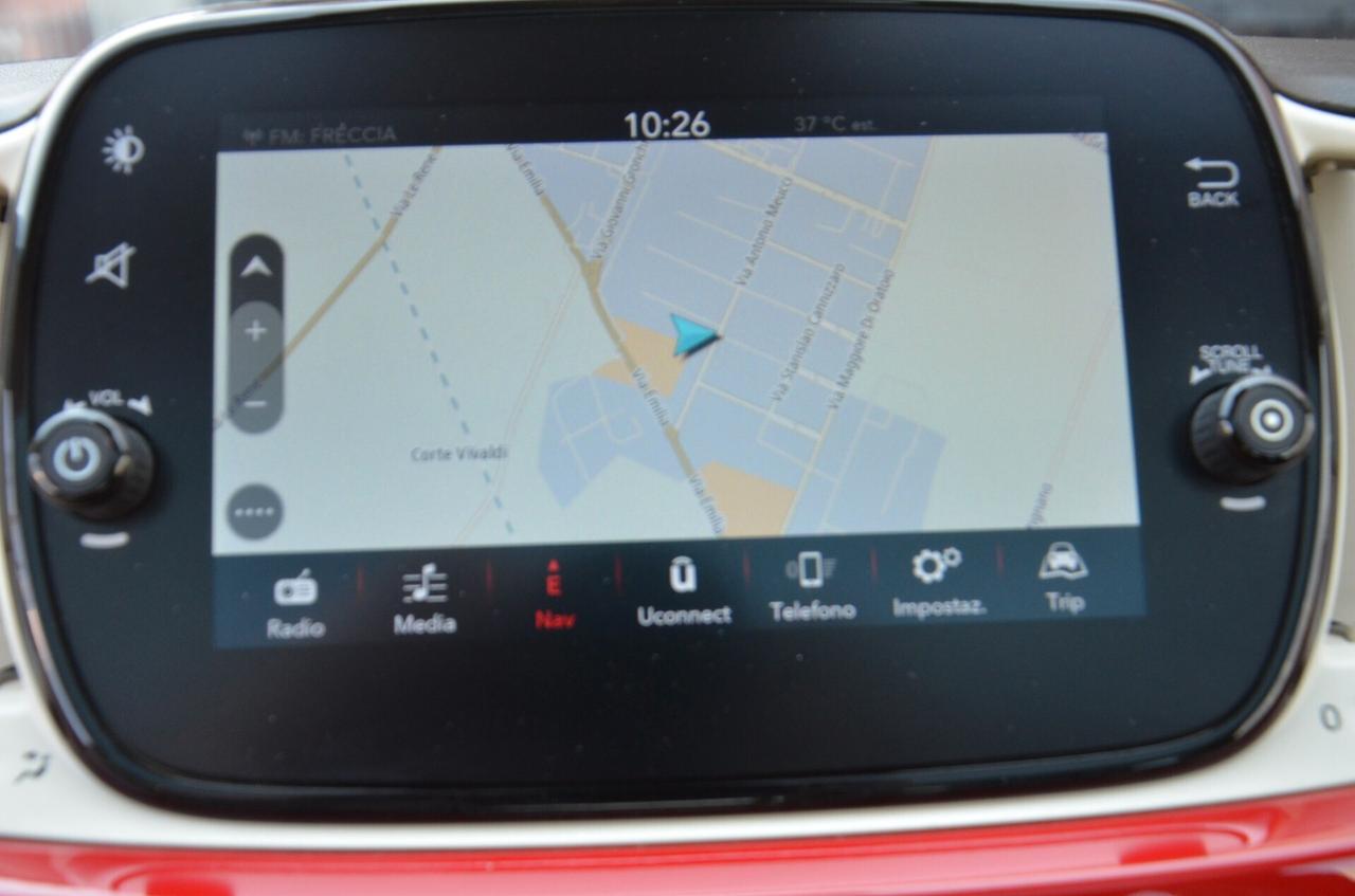 Fiat 500 1.0 Hybrid Red