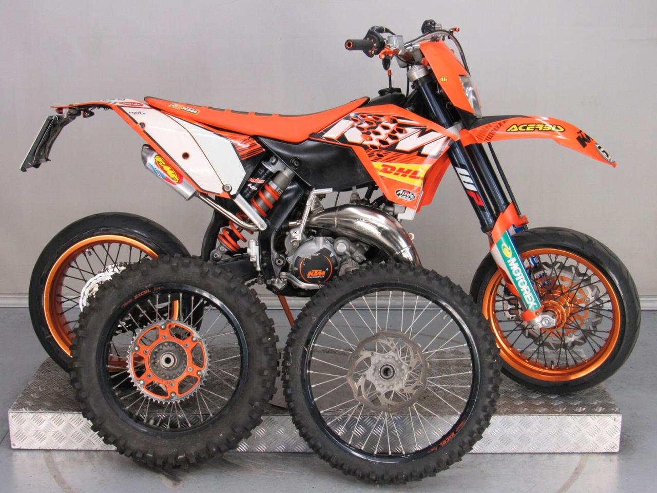 Ktm EXC 125 KIT MOTARD + ENDURO 11 KW PATENTE A1 EB