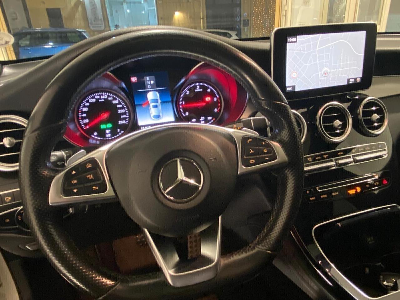 Mercedes-benz GLC 220d Coupé AMG km 208000 certificati