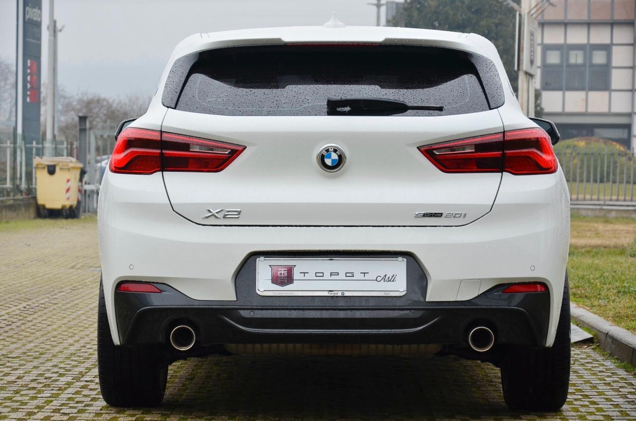 BMW X2 SDRIVE20i MSPORT 192 cv AUTO, GARANZIA BMW, SERVICE BMW, UFF ITALIANA, EURO 6D, FULL LED, NAVI, 19", PERMUTE