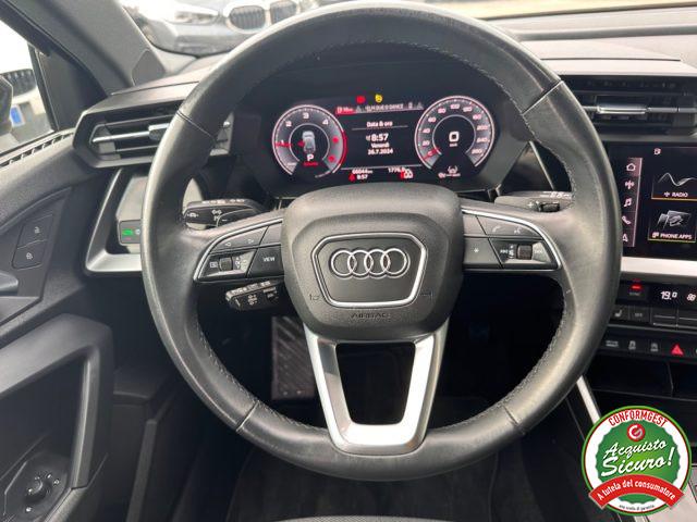 AUDI A3 SPB 40 TDI quattro S tronic S Line Advanced