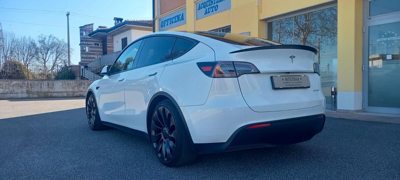 Tesla Model Y AWD (Trazione Integrale) Modello Performance CV. 534 SOLO 57.785 KM. Unico Proprietario IVA Parzialmente Esposta.