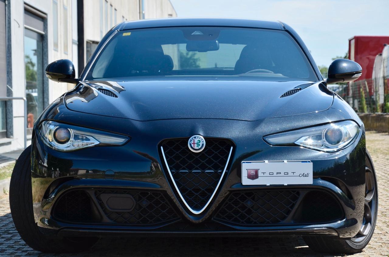 ALFA ROMEO GIULIA 2.9 T V6 QUADRIFOGLIO 510cv AUTO, SERVICE FCA, EURO 6B, HI-FI HARMAN/KARDON, NAVI, RETROCAMERA, XENO, PERMUTE