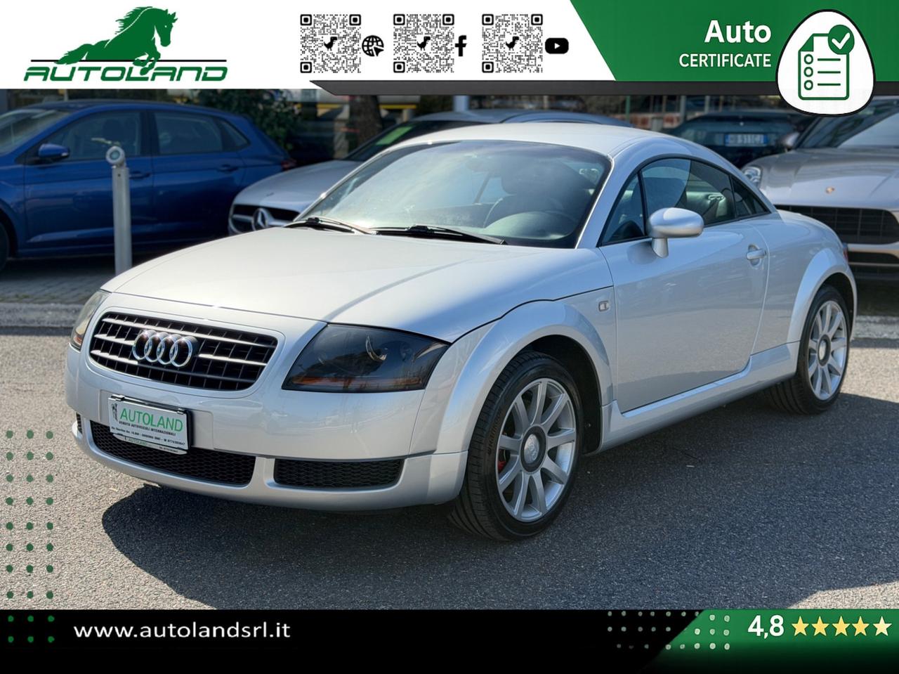 Audi TT Coupè 1.8t 180cv RESTAURATA