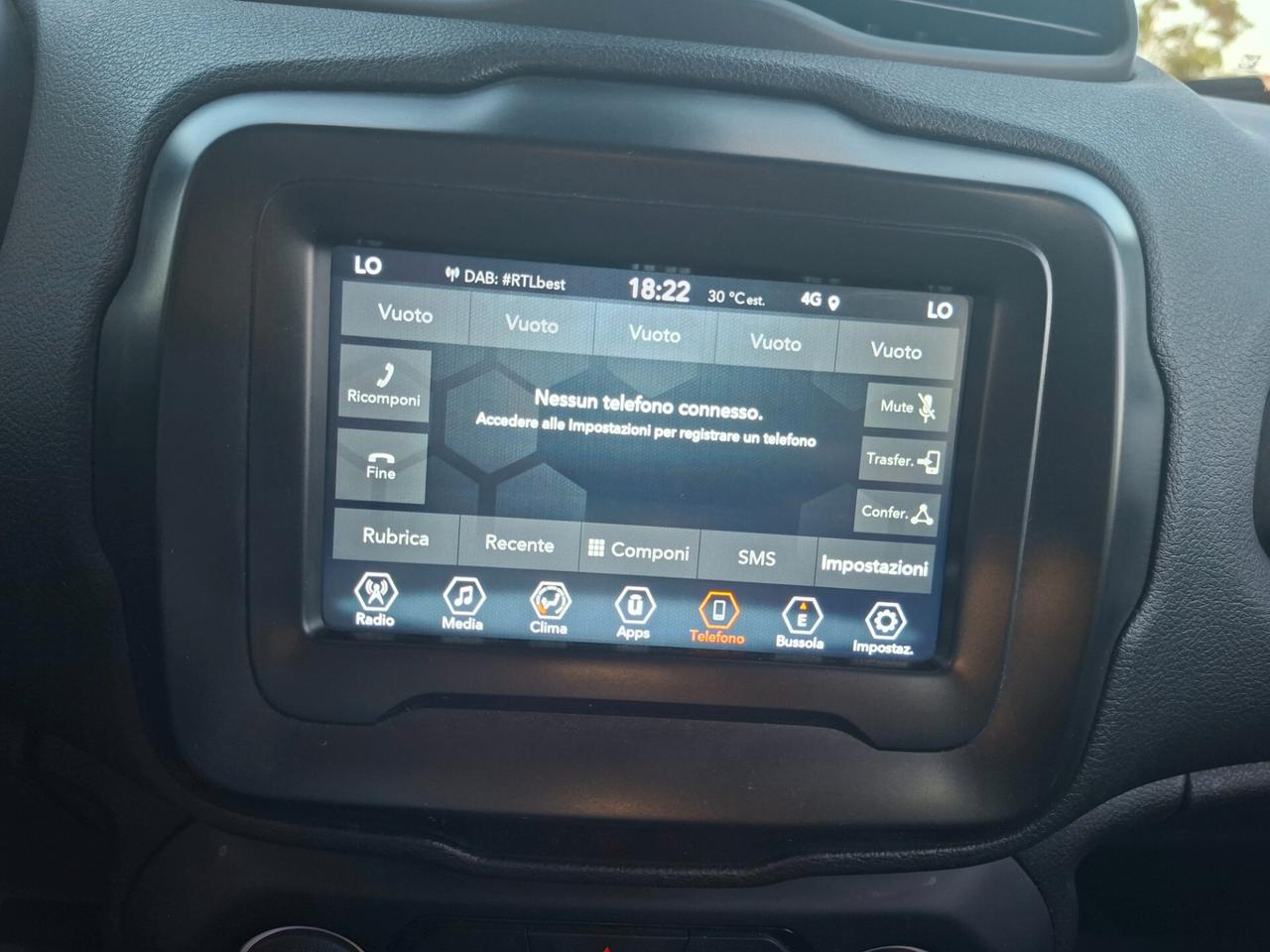 JEEP RENEGADE 1.6 M-JET 130cv-LIMITED* CRUISE-LED *
