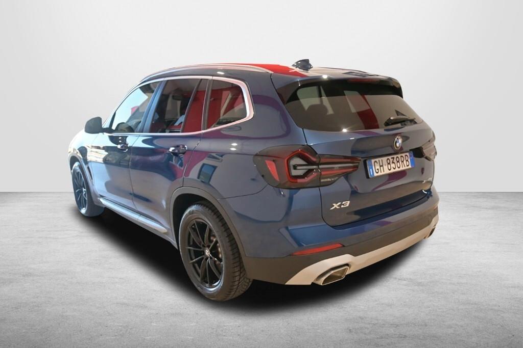 BMW X3 20D 190CV STEPTRONIC 48V X-DRIVE BUSINESS ADVANTAGE ( FARI LED - PELLE - CRUISE - CLIMA TRIZONA - NAVI - MIRROR - PARK ASSISTANT - TELECAMERA POST. )