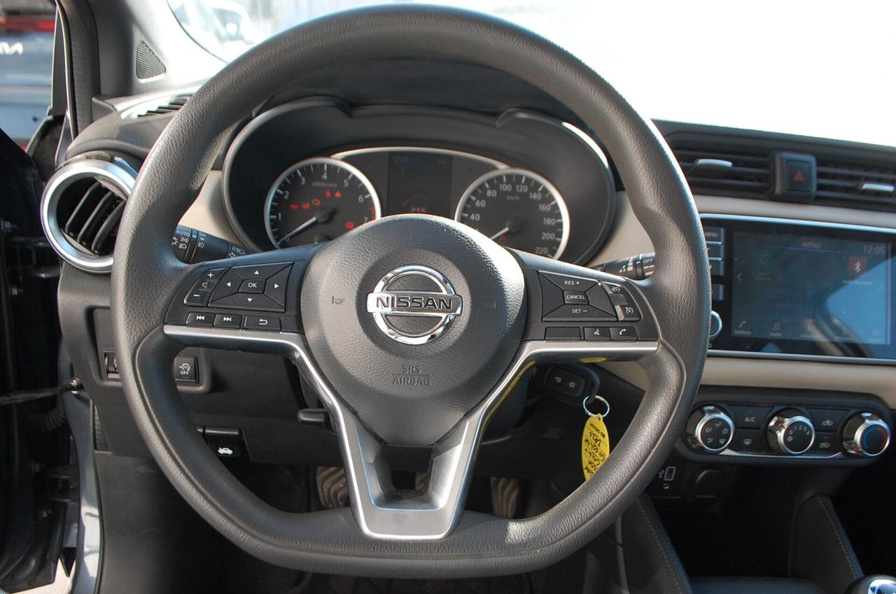 Nissan Micra 1.0 ig-t Acenta 92CV Uff Italy USB App Clima