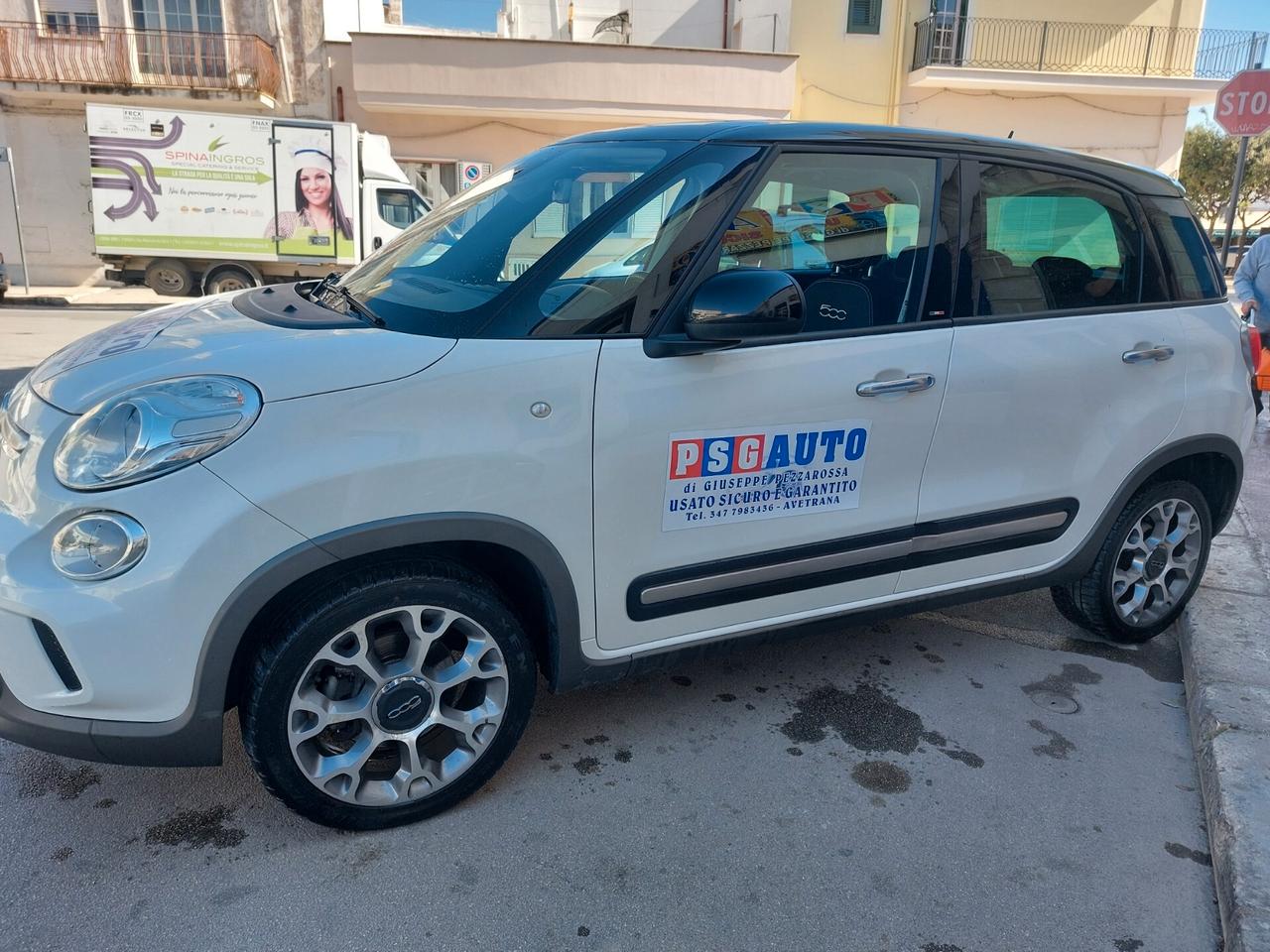 FIAT 500L 1.6 MJT TREKKING TOP BICOLORE TETTO PANORAMICO NAVI STRAFULL