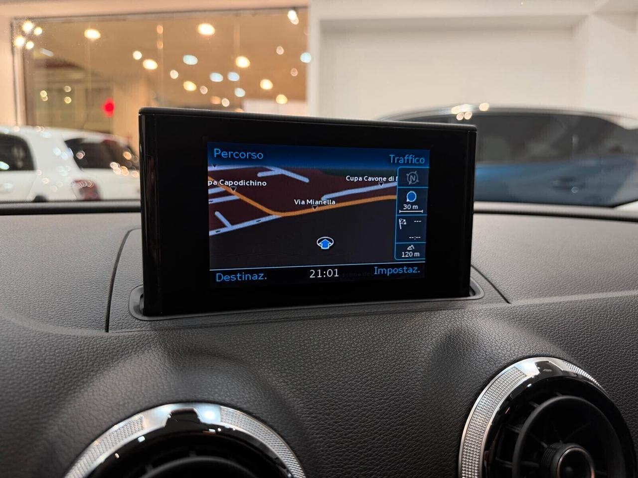 AUDI A3 1.6 TDI 110CV S TRONIC AMBITION NAVI KM 156000