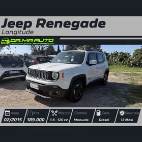 Jeep Renegade 1.6 Mjt 120 CV Longitude