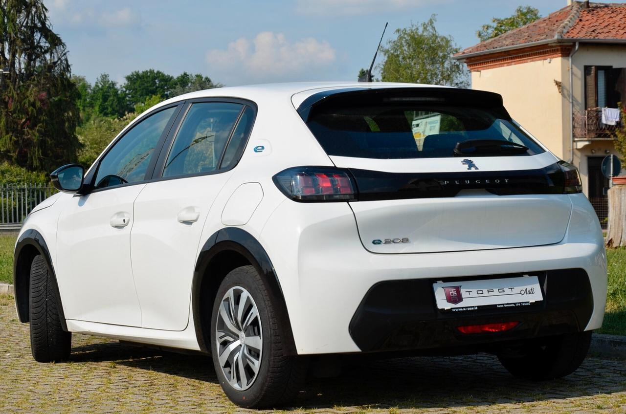 PEUGEOT E-208 ACTIVE PACK 100kW, UFF ITALIANA, TAGLIANDI PEUGEOT, APPLE ANDROID, PERMUTE