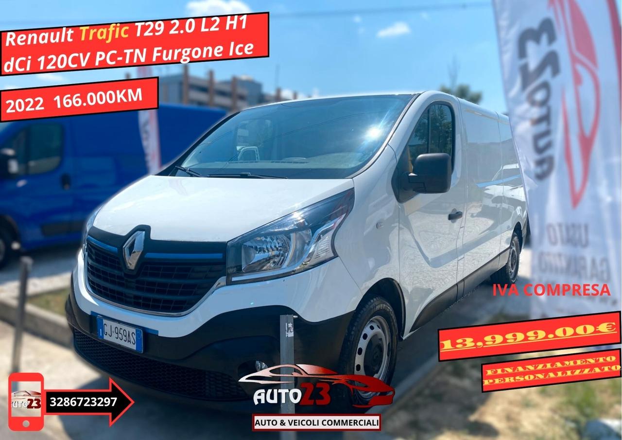 Renault Trafic T29 2.0 L2 H1 dCi 120CV PC-TN Furgone Ice