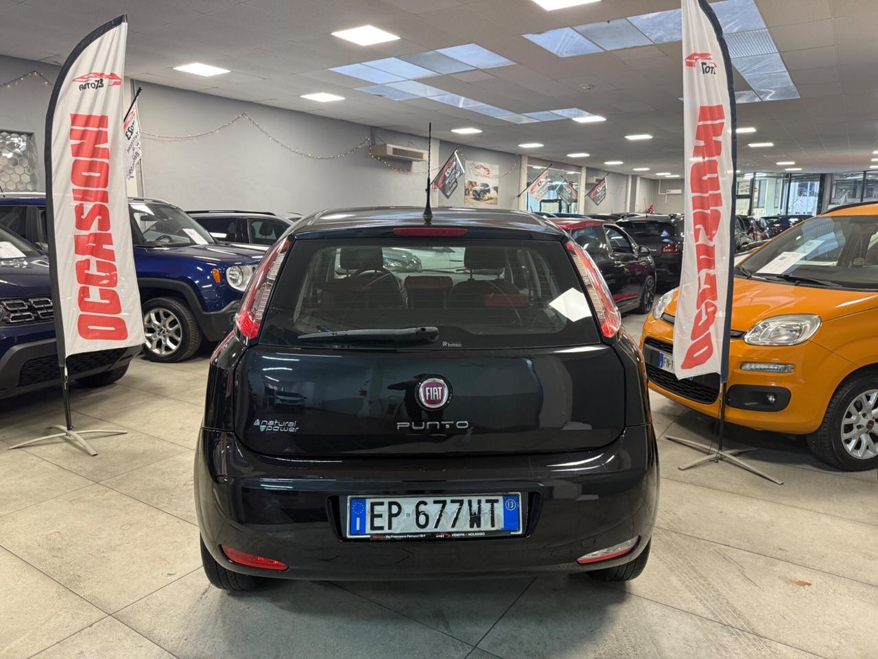 Fiat Punto 1.4 8V 5 porte Natural Power Lounge 70 CV