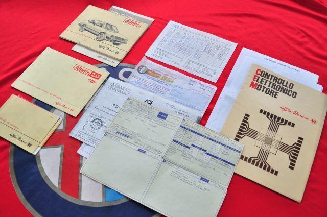 Alfa Romeo Alfetta 2.0 CEM restauro totale UNICA targa MI!