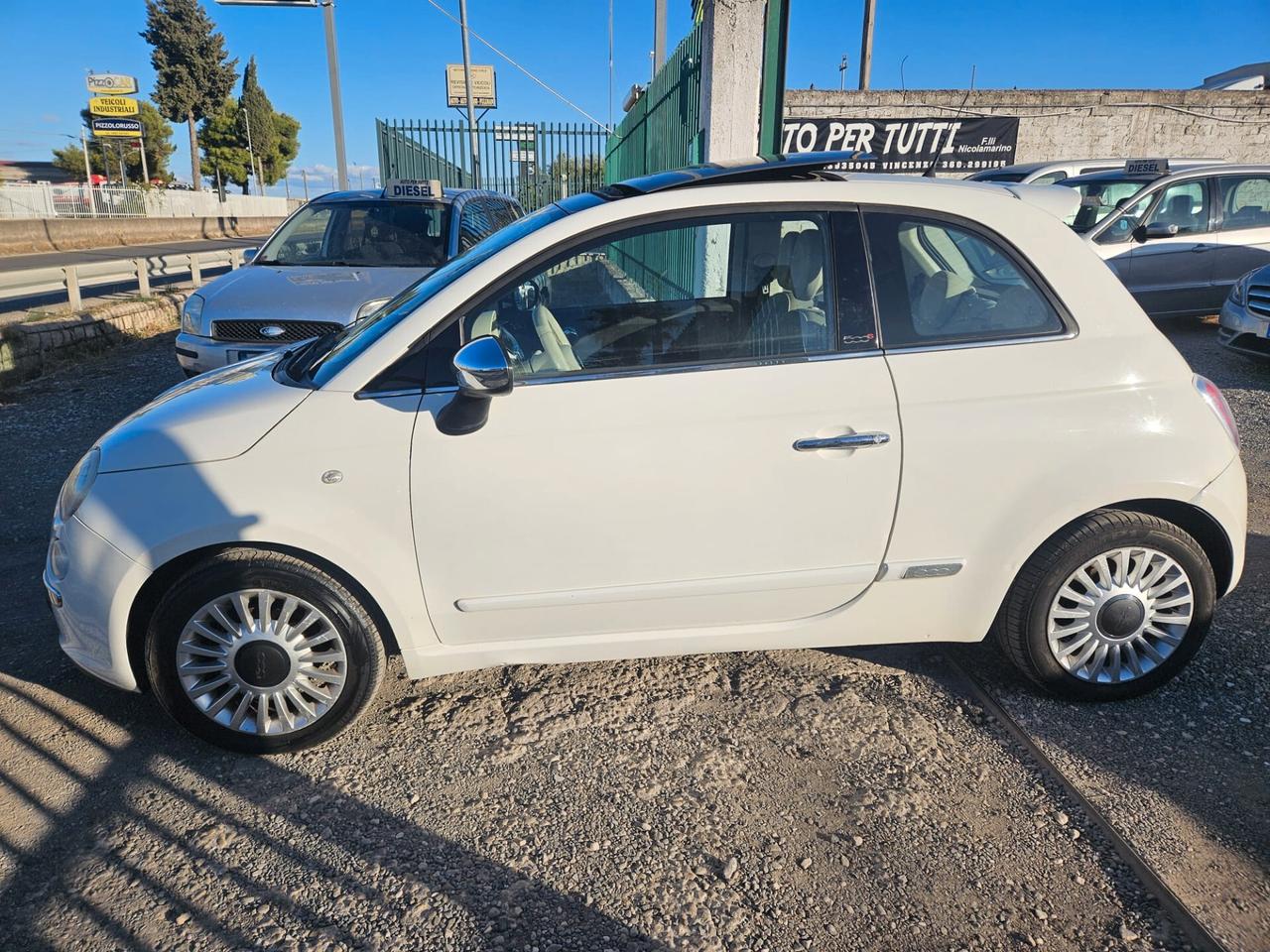 Fiat 500 Lounge 129.000km Tetto aprib.