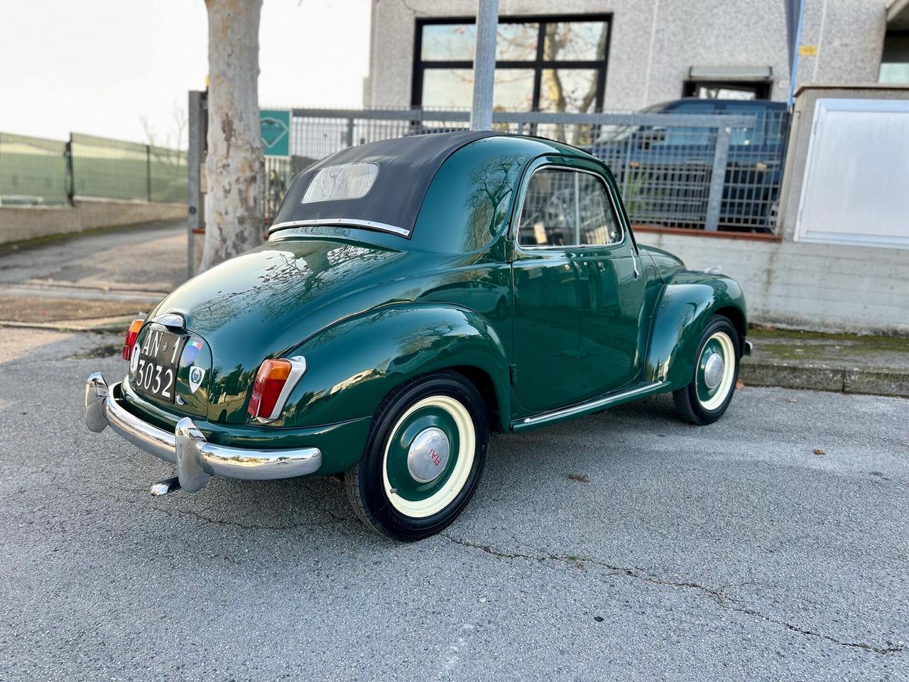 Fiat 500/C Trasformabile - " topolino " - TARGHE & LIBRETTO ORIGINALI