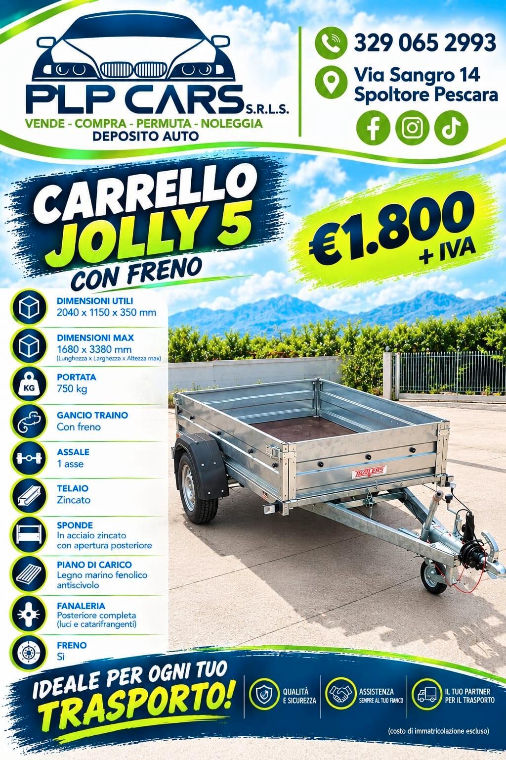 Rimorchi nuovi patente b Vari modelli e accessori