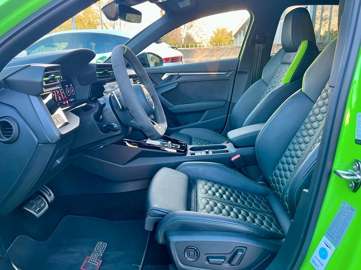 Audi A3 RS 3 SPB TFSI quattro S tronic Freni Carboceramica+Tetto FULL