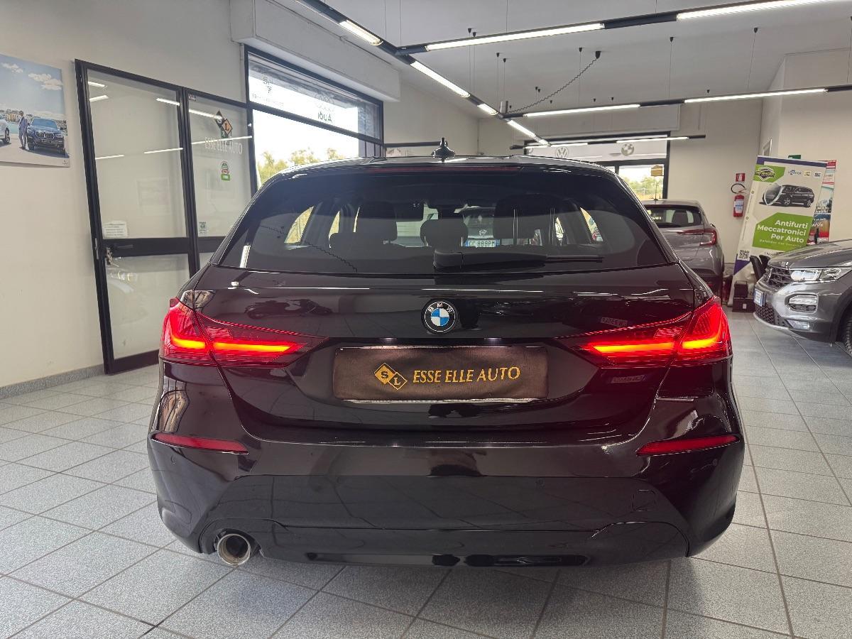 BMW 116d 5p. Sport UNICO PROP/ LED/ NAVIGATORE/ NEOPATENTATI