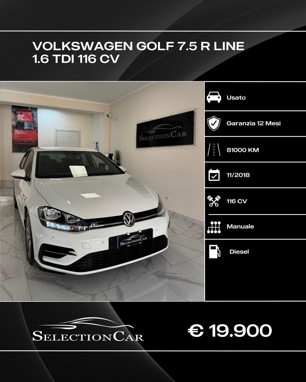 Volkswagen Golf 1.6 TDI 115 CV 5p. Trendline BlueMotion Technology