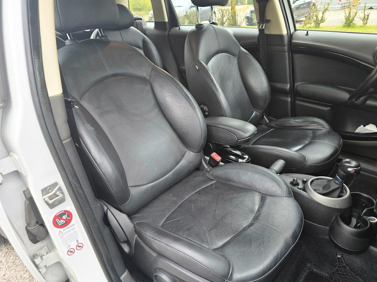 Mini Cooper S Countryman ALL4 1.6 BENZINA ANNO 10/2012 UNICO PROPRIETARIO