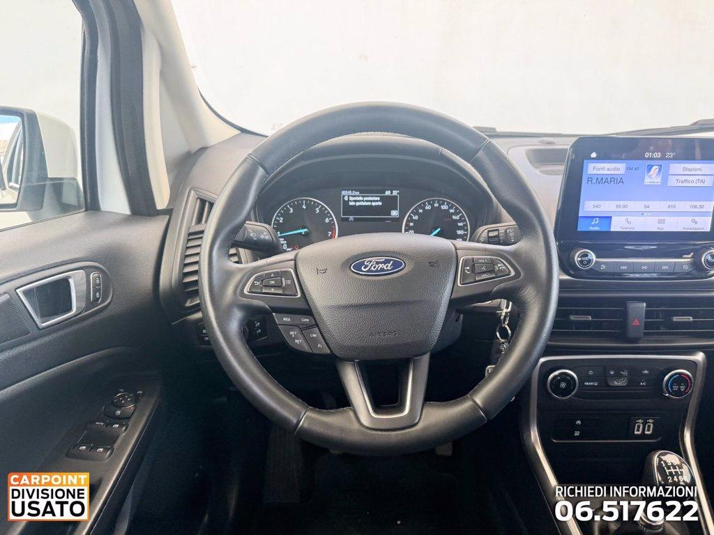 FORD Ecosport 1.0 ecoboost plus 100cv my20.25 del 2022